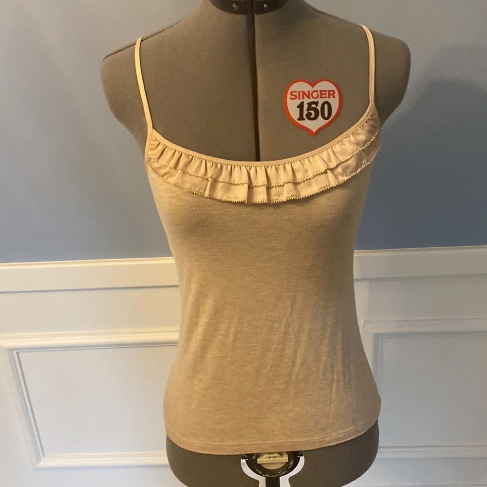 Loft Knit Cami and Jacket Set - Tan Size Small and Medium - Picture 6 of 8